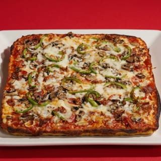 Sicilian Everything Pizza