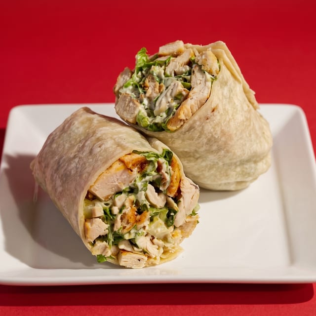Chicken Caesar Wrap.