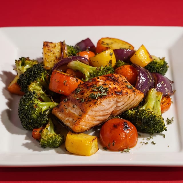 Grilled Salmon.