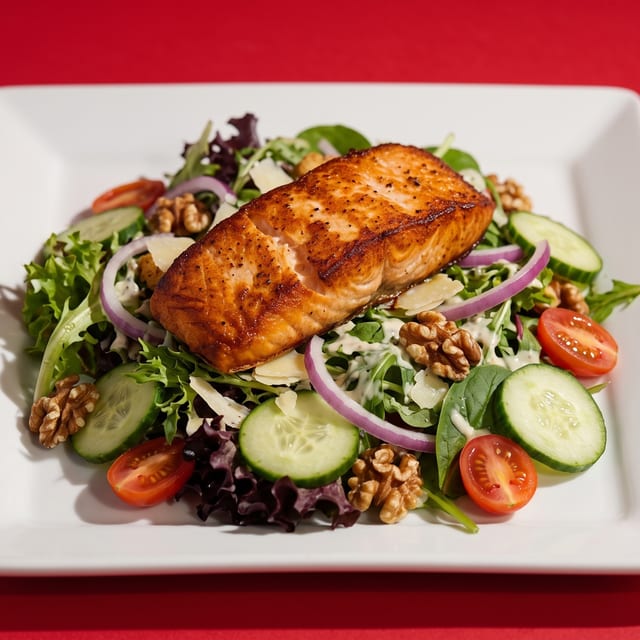 Fresh Salmon Salad.