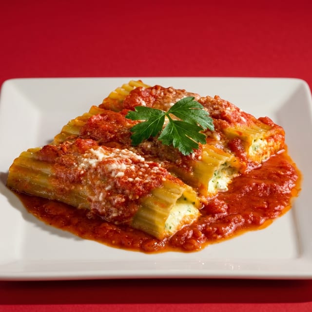 Manicotti.