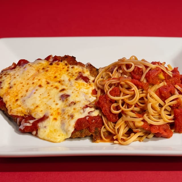 Chicken Parmigiana.