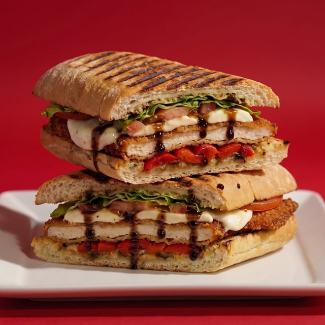 Crispy Chicken Panini.