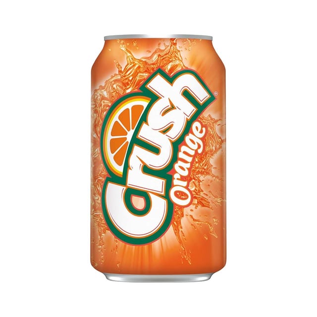 Crush Orange - 12oz Can.