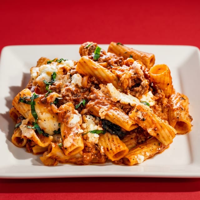 Baked Ziti.