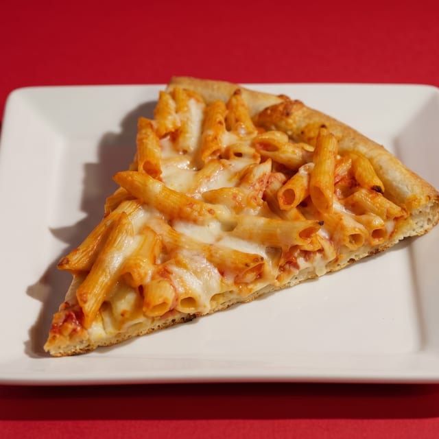 Chicken Vodka Penne Pizza.