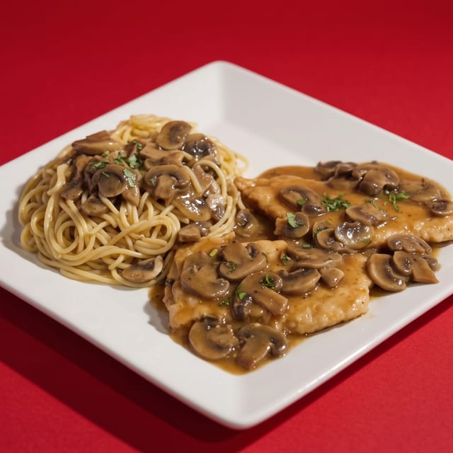Chicken Marsala.