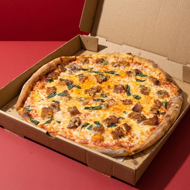 Chicken Parm Pizza.